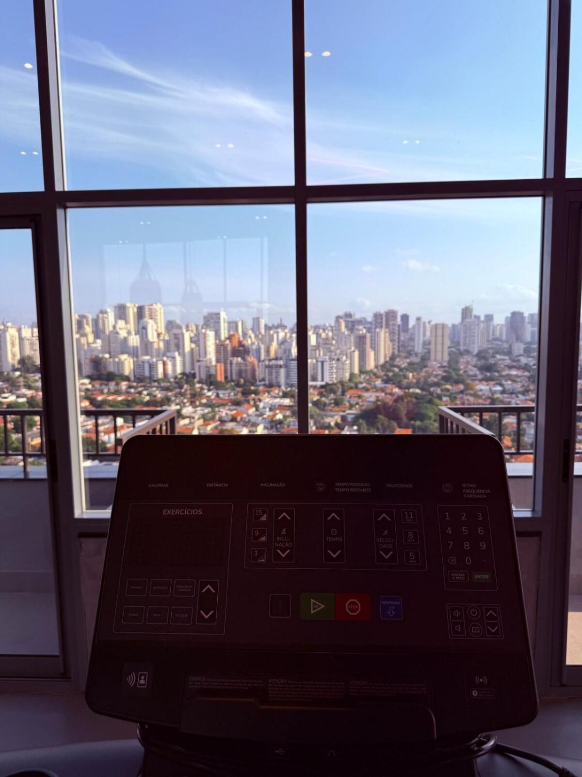 Apartamento Com Estacao De Trabalho E Vista Proximo A Faria Lima E Congonhas Sao Paulo Exterior photo